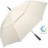 AC golf umbrella FARE®-Doubleface XL Vent in naturewhite wS/black
